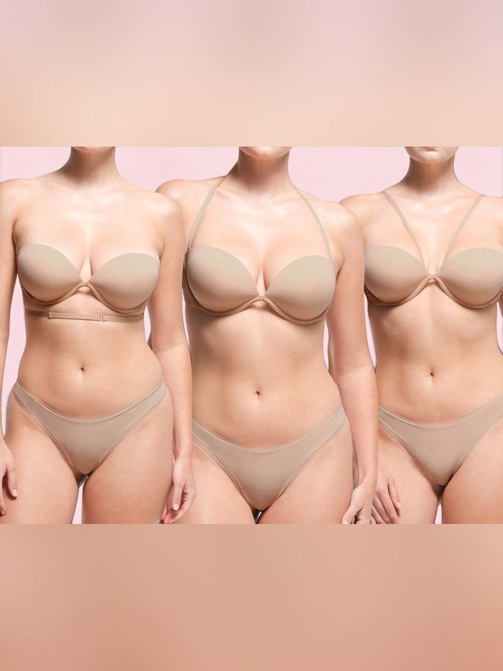 🧸SKIMS Ultimate Multi-Way Underwire Bra | Clay | 34DDD | NWT 🏷️